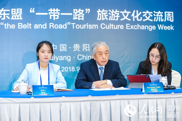 日本—東盟中心秘書長(zhǎng)藤田正。孫一銘 攝