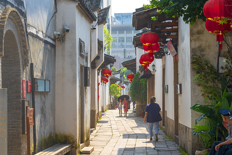 2019年6月28日，福州，三坊七巷風(fēng)光。